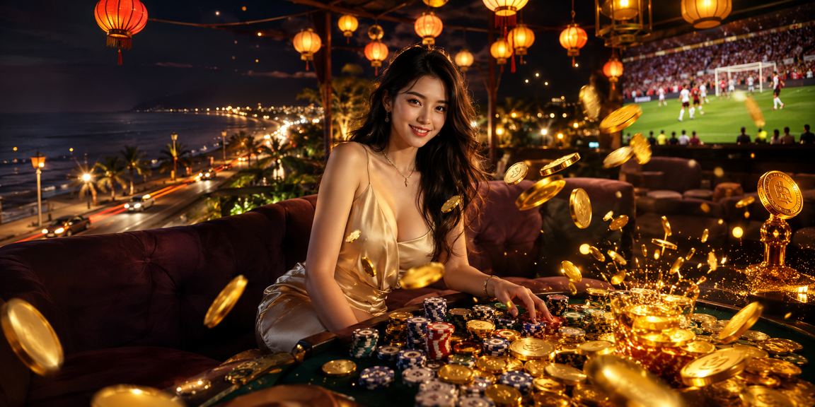 Đèn lồng Hội An trang trí sự kiện casino tại Việt Nam