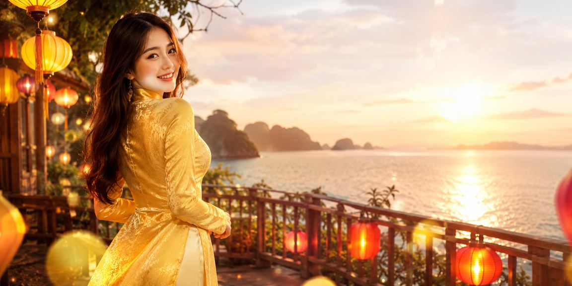 Người dùng vui vẻ đăng ký tài khoản mới trên điện thoại tại Hội An